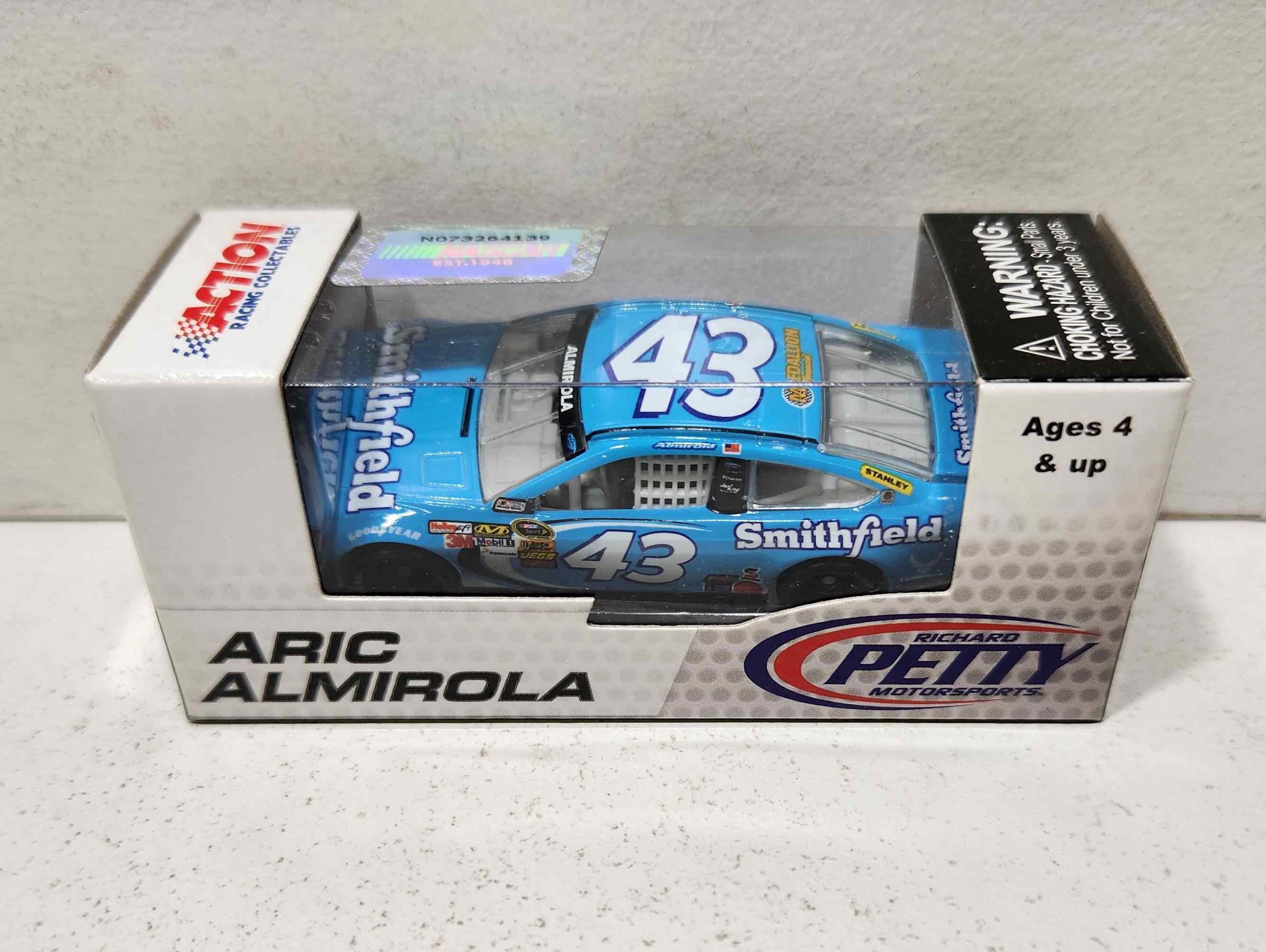 2013 Aric Almirola 1/64th Smithfield "Blue" Pitstop Series Fusion