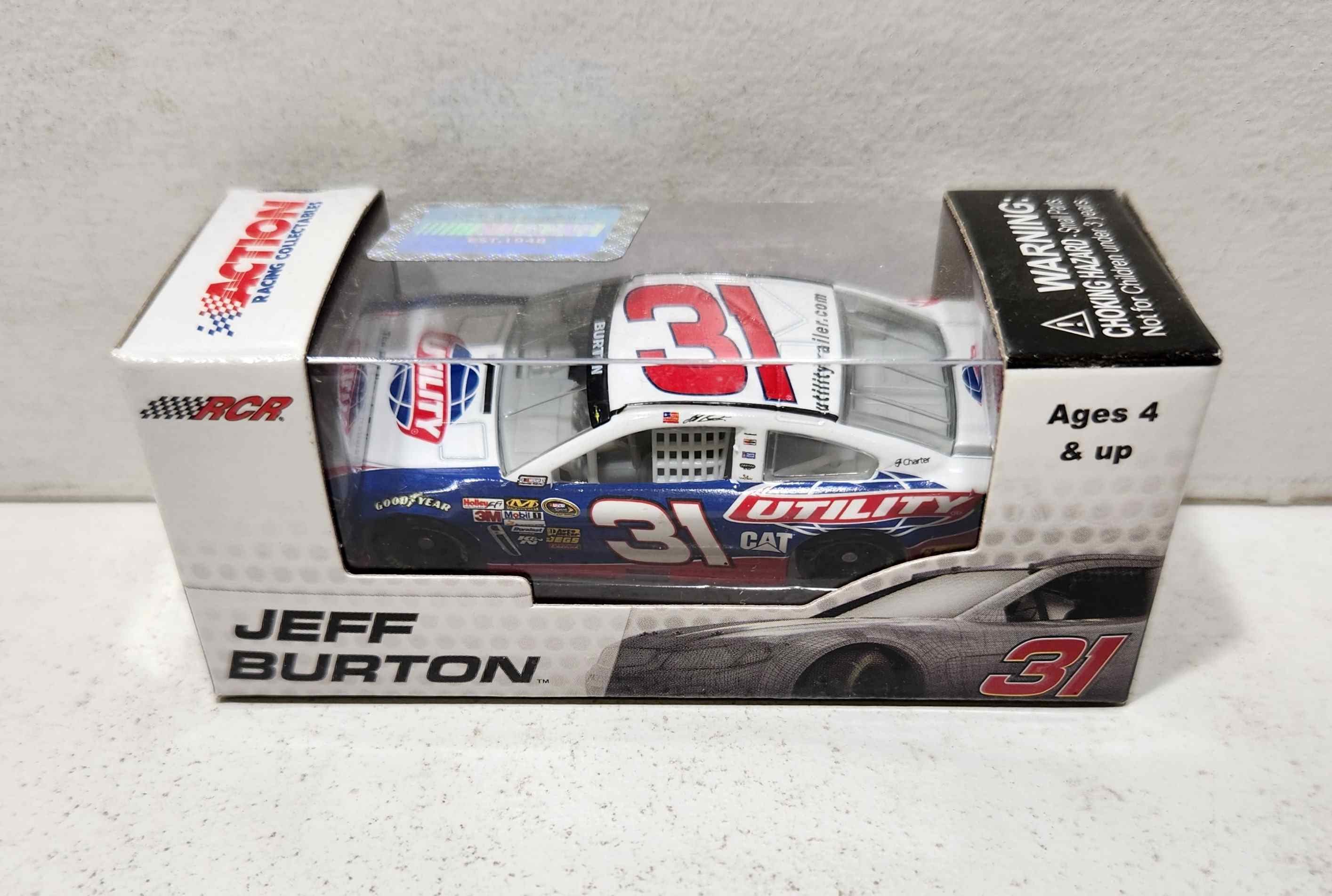 2013 Jeff Burton 1/64th Utility Trailers Pitstop Series Chevrolet SS