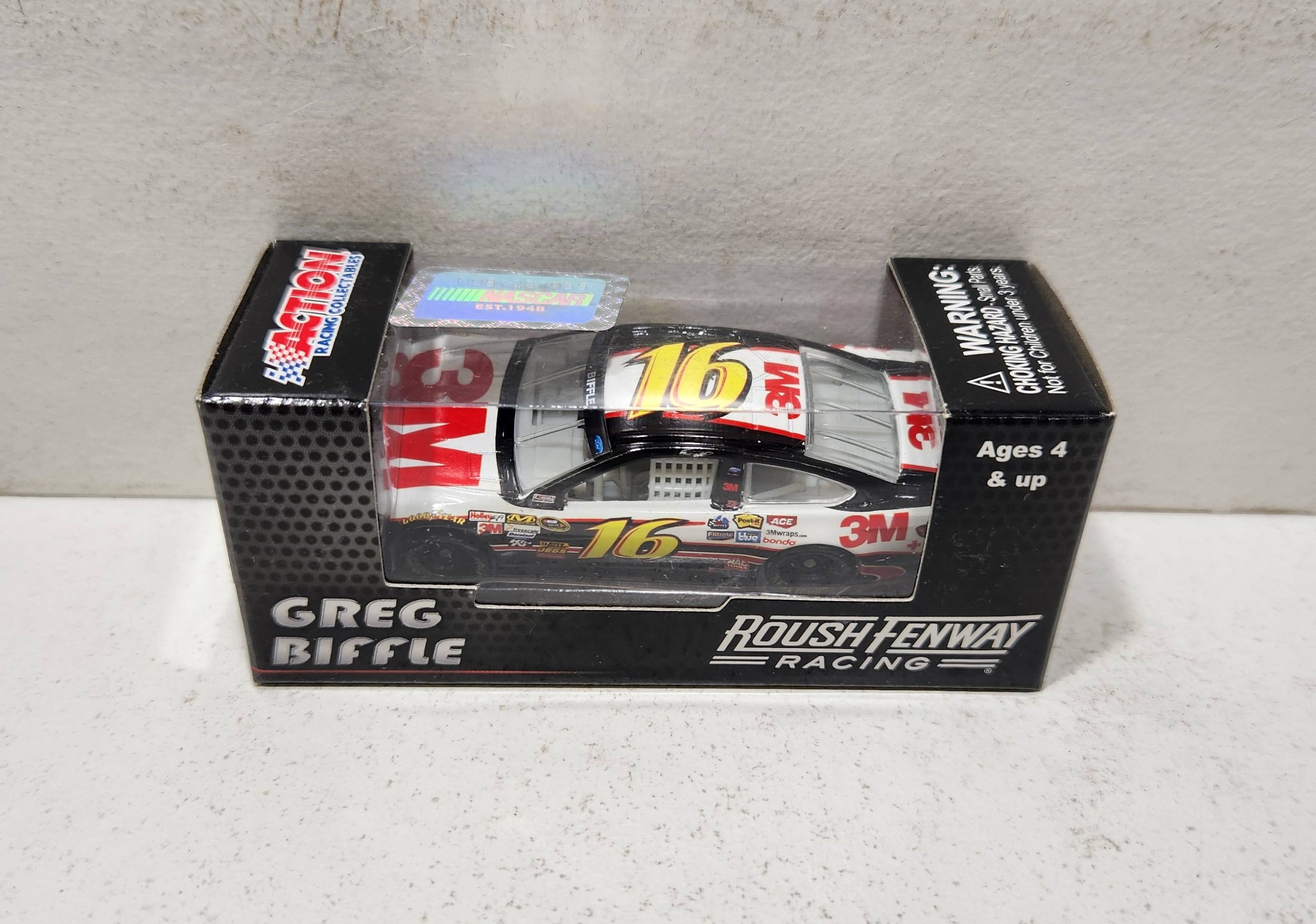 2014 Greg Biffle 1/64th 3M Pitstop Series Fusion