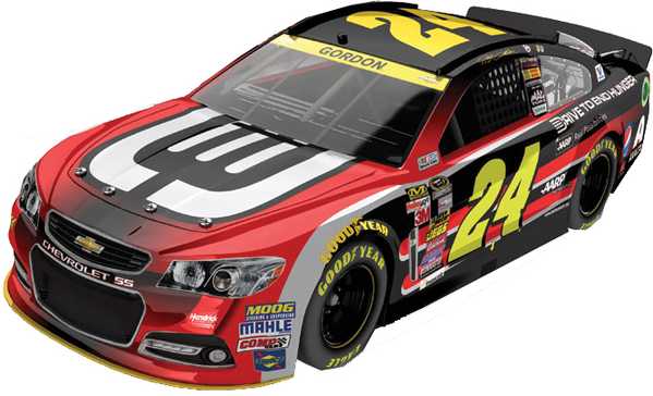 2014 Jeff Gordon 1/24th AARP/DTEH "Chase" car