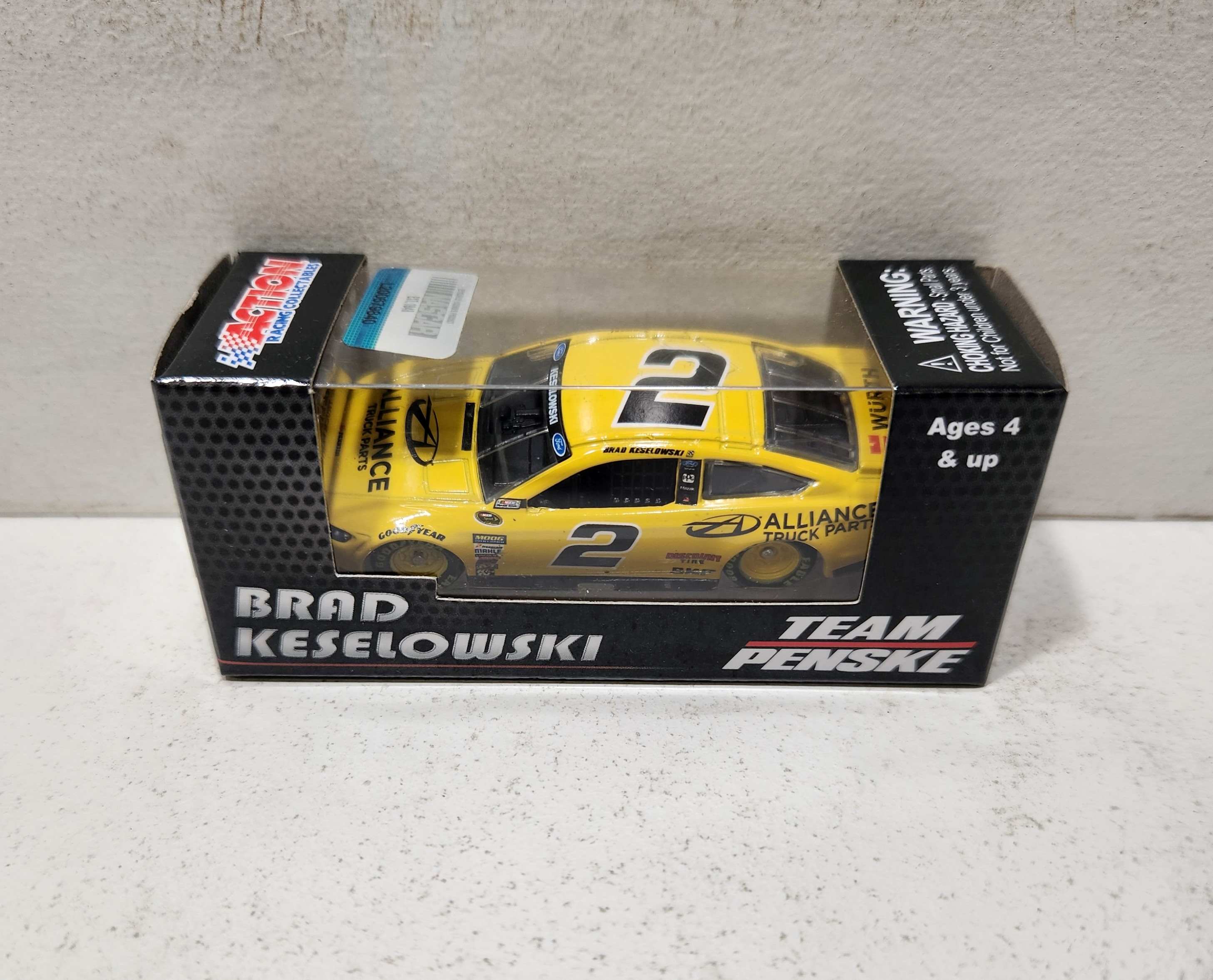 2014 Brad Keselowski 1/64th Alliance Truck Parts Pitstop Series Fusion