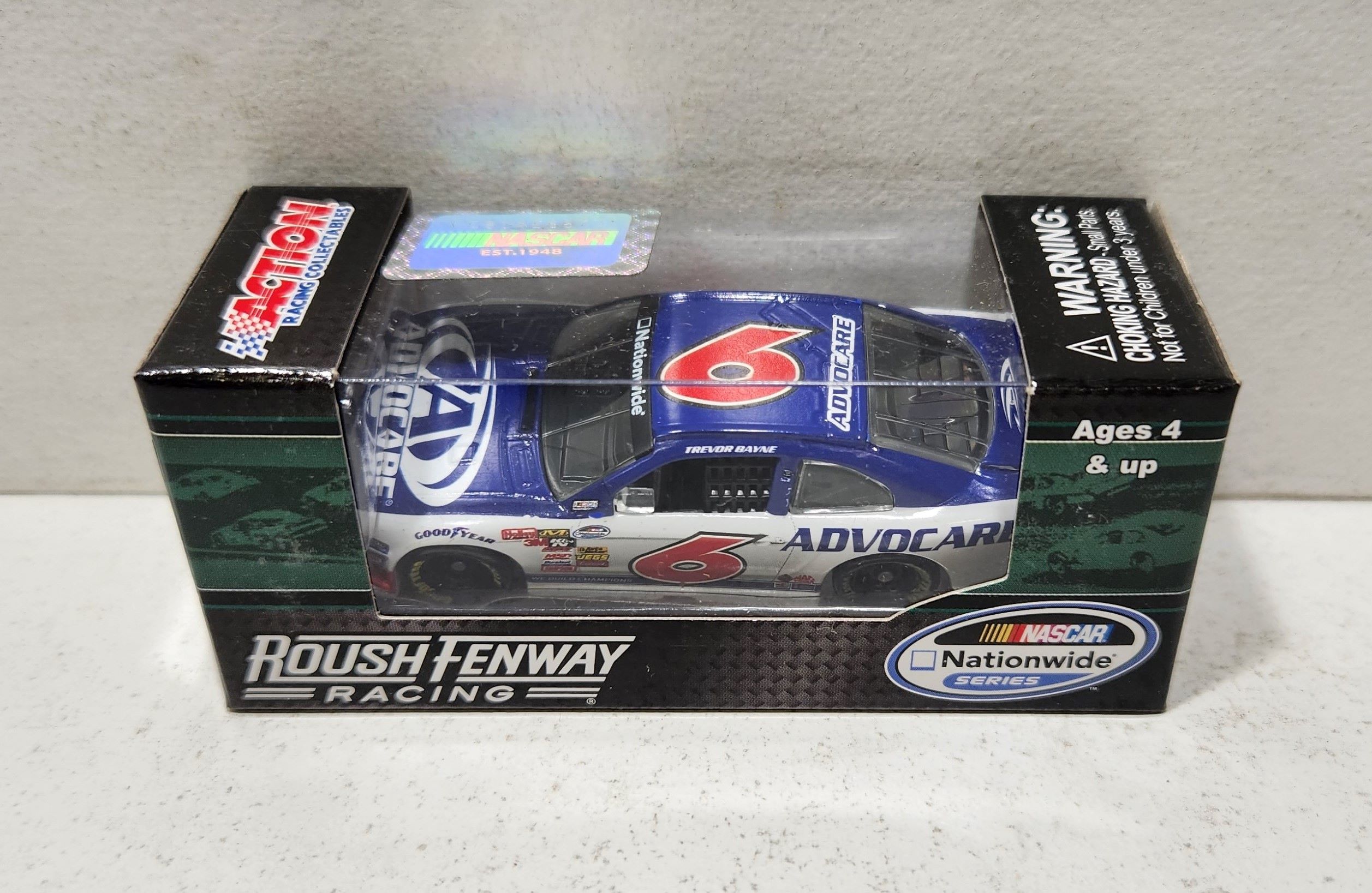 2014 Trevor Bayne 1/64th AvcoCare "Nationwide Series" Pitstop Series Mustang