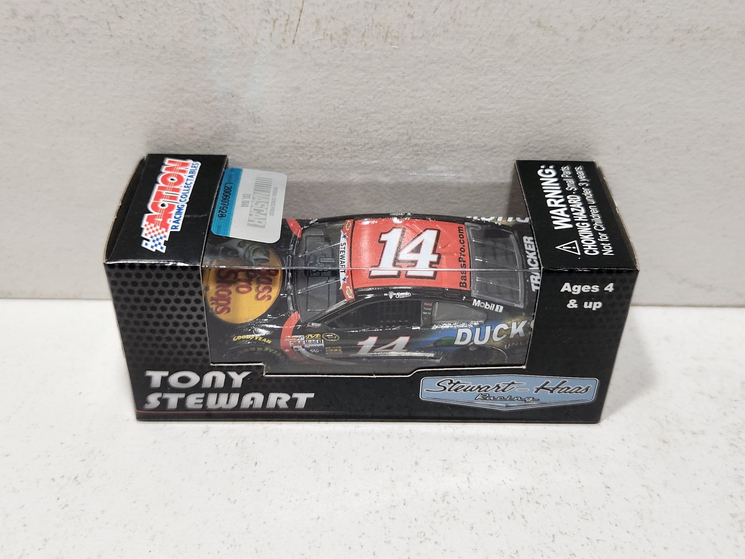 2014 Tony Stewart 1/64th Bass Pro Shops "Ducks Unlimited" Pitstop Series Chevrolet SS