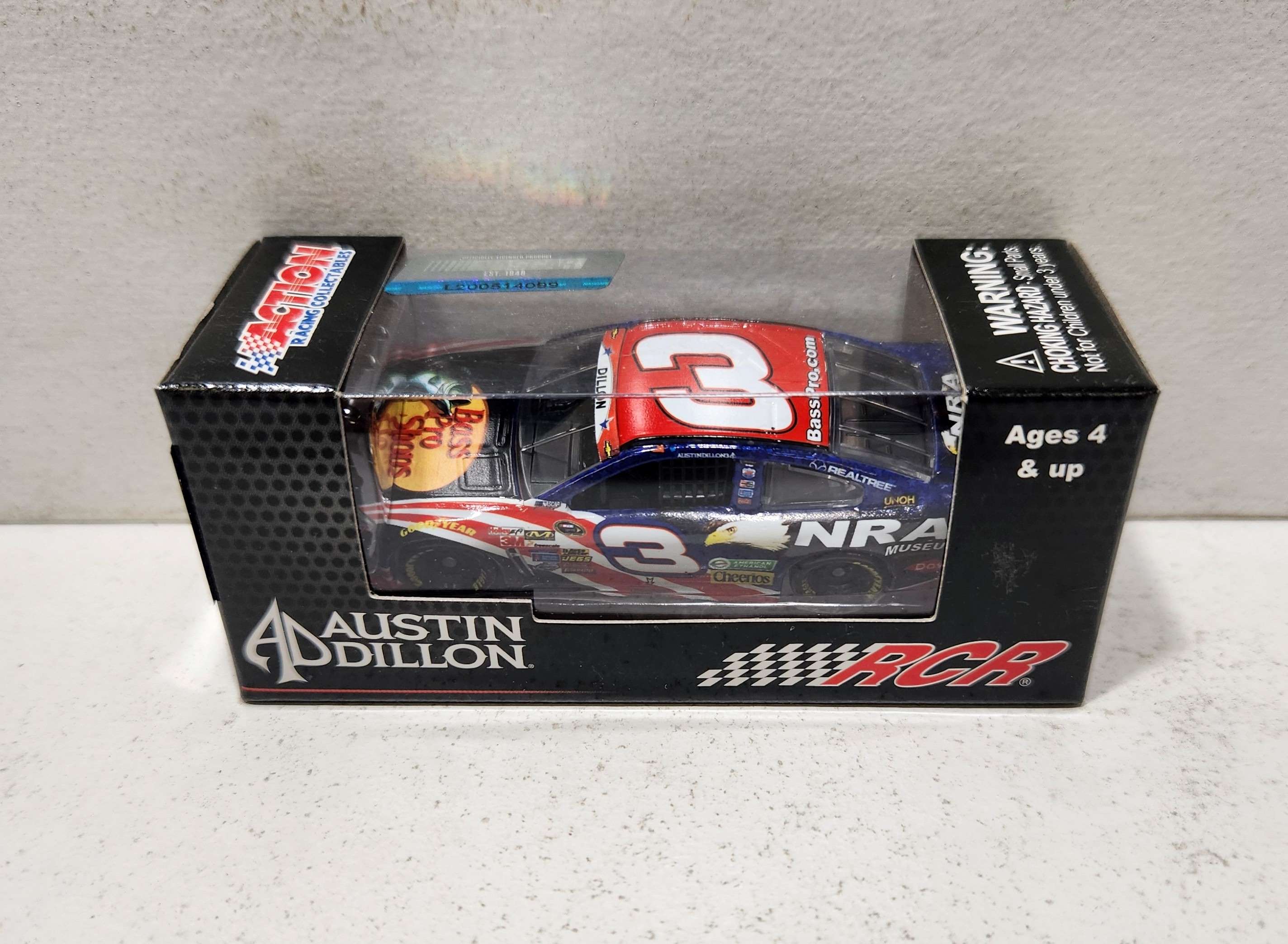 2014 Austin Dillon 1/64th Bass Pro Shops/NRA "American Salute" Pitstop Series Chevrolet SS