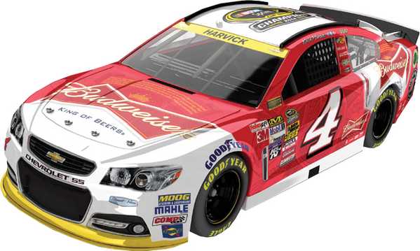 2014 Kevin Harvick 1/24th Budweiser "Sprint Cup Champion" Chevrolet SS