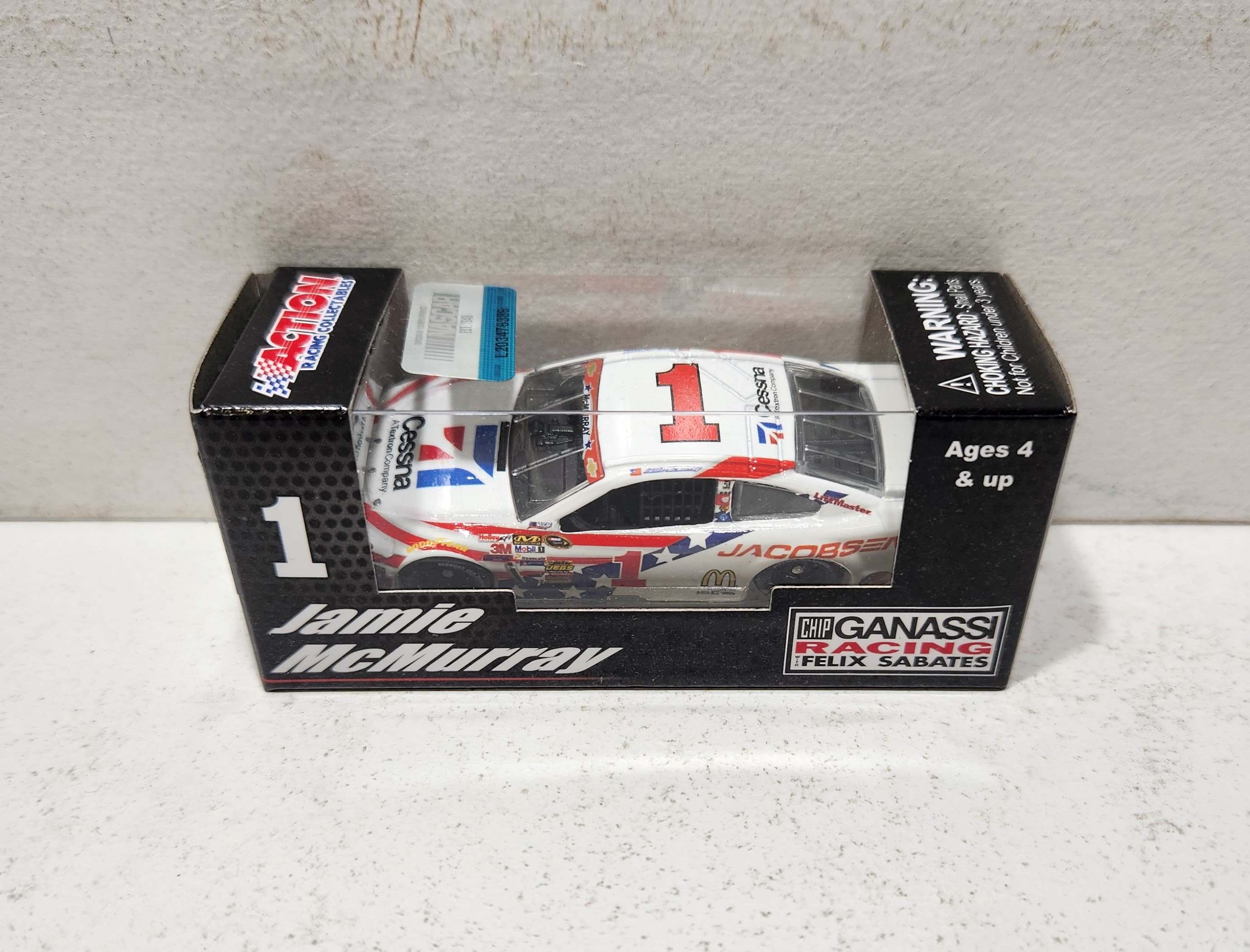 2014 Jamie McMurray 1/64th Cessna "American Salute" Pitstop Series Chevrolet SS