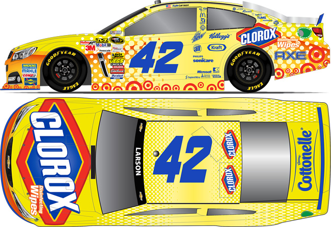 2014 Kyle Larson 1/24th Clorox Chevrolet SS