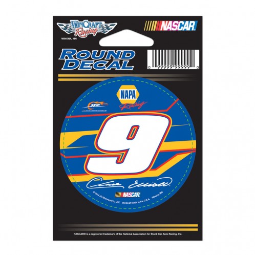 2014 Chase Elliott NAPA 3" Round Decal