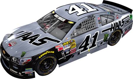 2014 Kurt Busch 1/24th HAAS "500th Start" Chevrolet SS