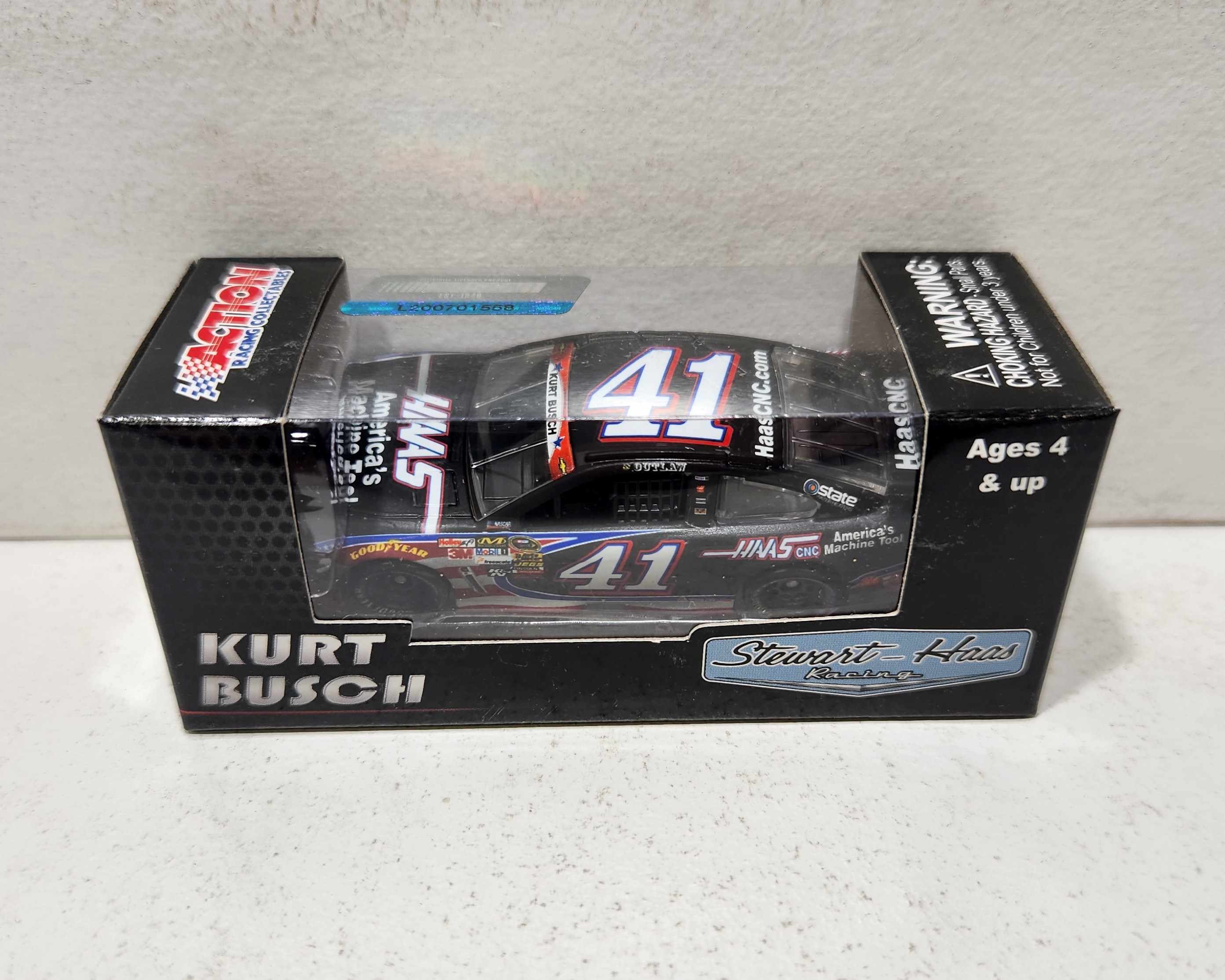 2014 Kurt Busch 1/64th HAAS "American Salute" Pitstop Series Chevrolet SS