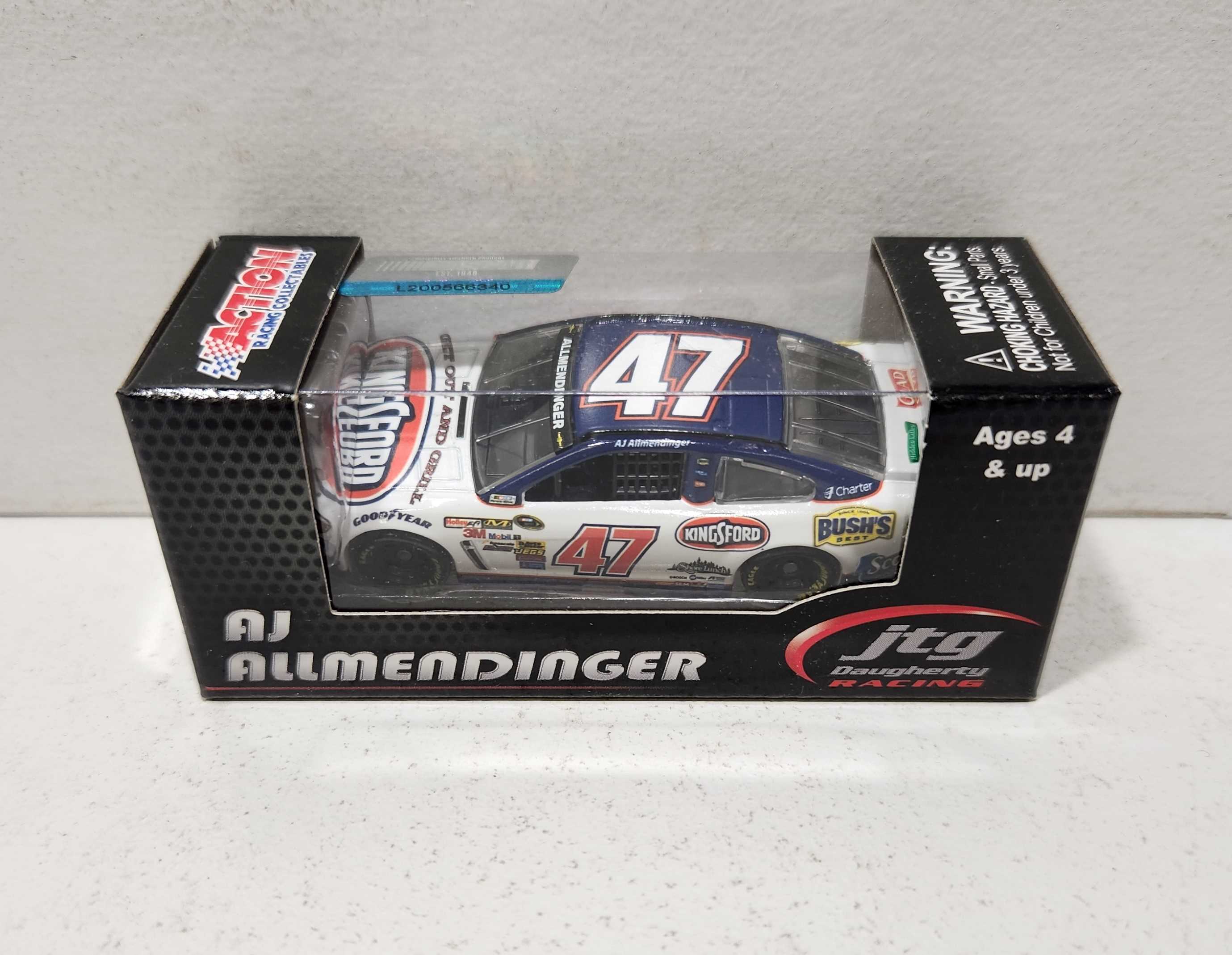 2014 AJ Allmendinger 1/64th Kingsford Pitstop Series Chevrolet SS