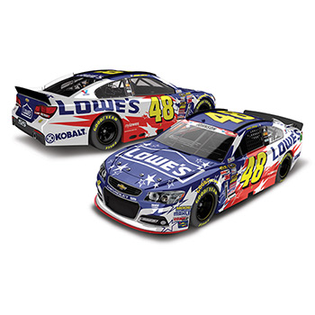 2014 Jimmie Johnson 1/24th Lowe's "Nascar Salutes" Chevrolet SS