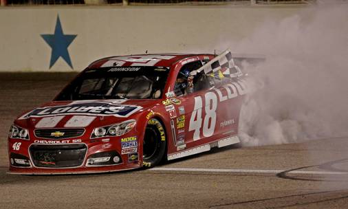 2014 Jimmie Johnson 1/24th Lowe's "Red Vest" "Texas Win" car