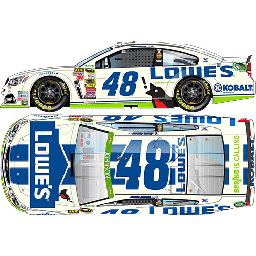 2014 Jimmie Johnson 1/24th Lowe's "Spring Is Calling" Chevrolet SS