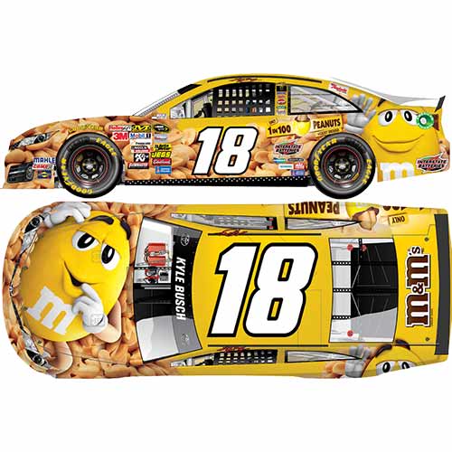 2014 Kyle Busch 1/64th M&M's "Peanut" Pitstop Series car