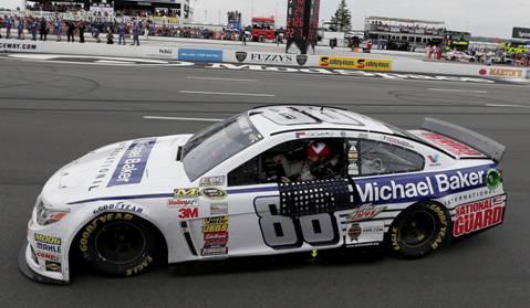 2014 Dale Earnhardt Jr 1/24th Michael Baker International "Pocono Win" "Pocono Sweep" Chevrolet SS
