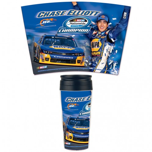 2014 Chase Elliott NAPA "Nationwide Series Champ" 16 oz. Travel Mug