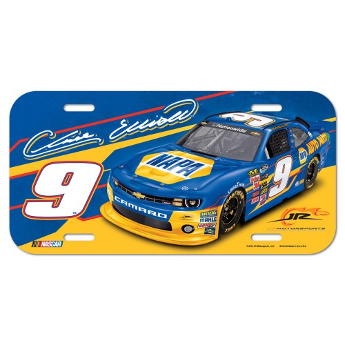 2014 Chase Elliott NAPA License Plate by Wincraft
