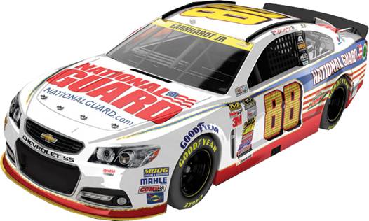 2014 Dale Earnhardt Jr 1/24th National Guard "Chase" car