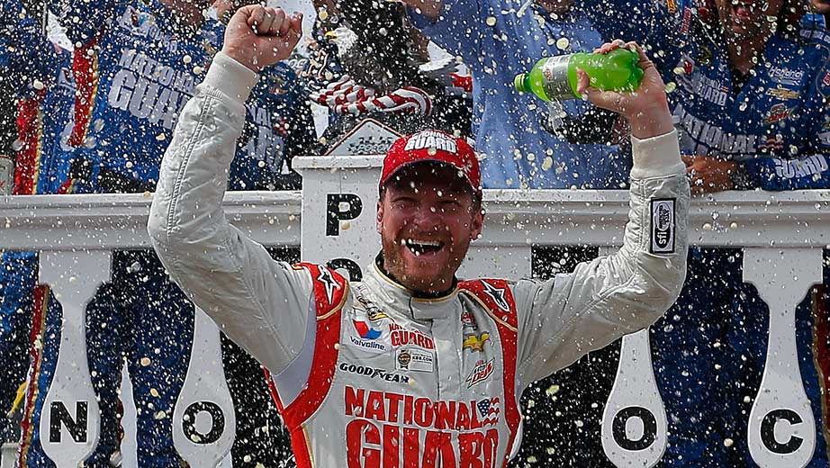 2014 Dale Earnhardt Jr 1/24th National Guard "Pocono Win" Chevrolet SS