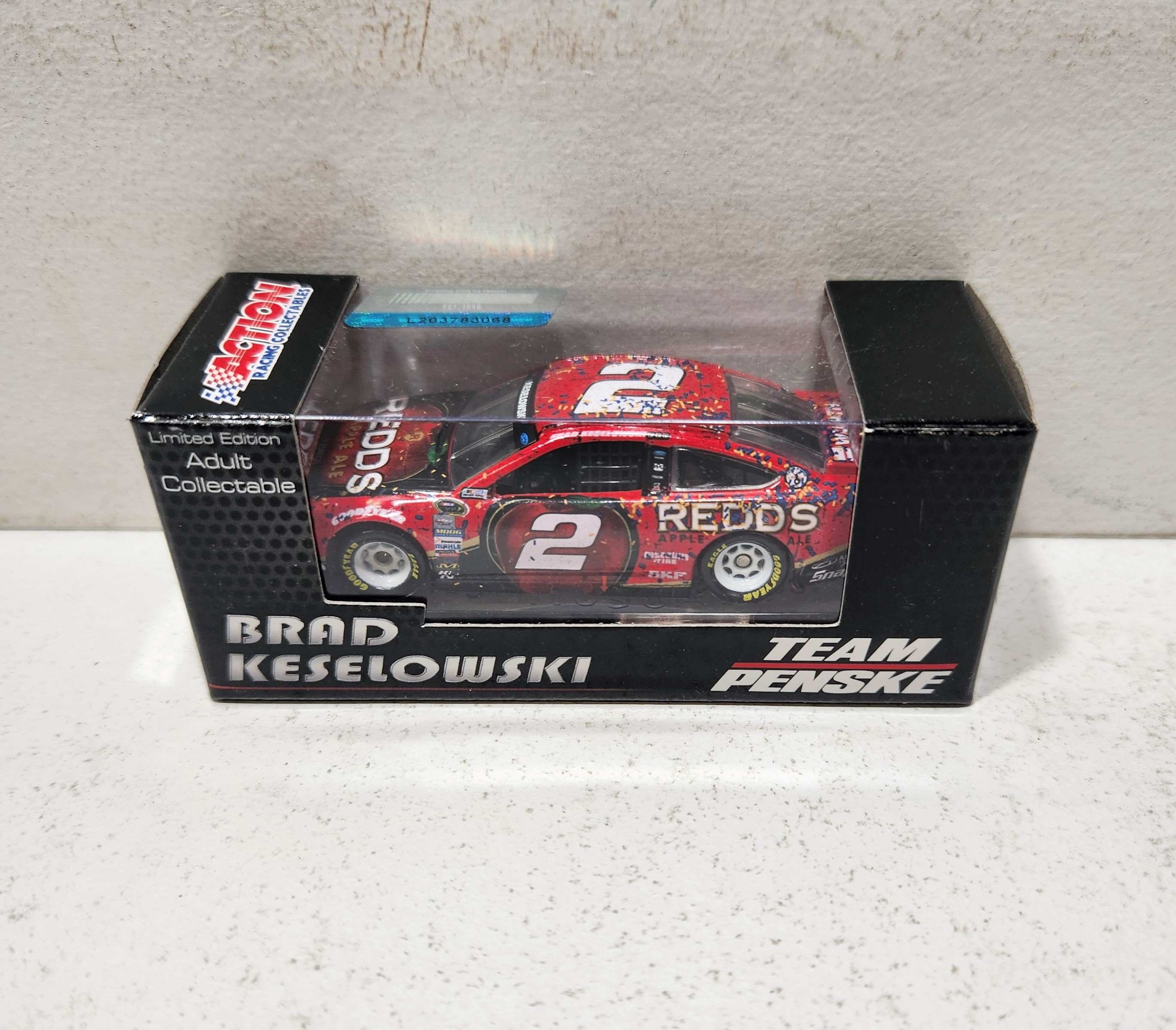 2014 Brad Keselowski 1/64th REDD's Apple Ale "Loudon Win" Pitstop Series Fusion