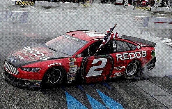 2014 Brad Keselowski 1/24th REDD's Apple Ale "Loudon Win" Fusion