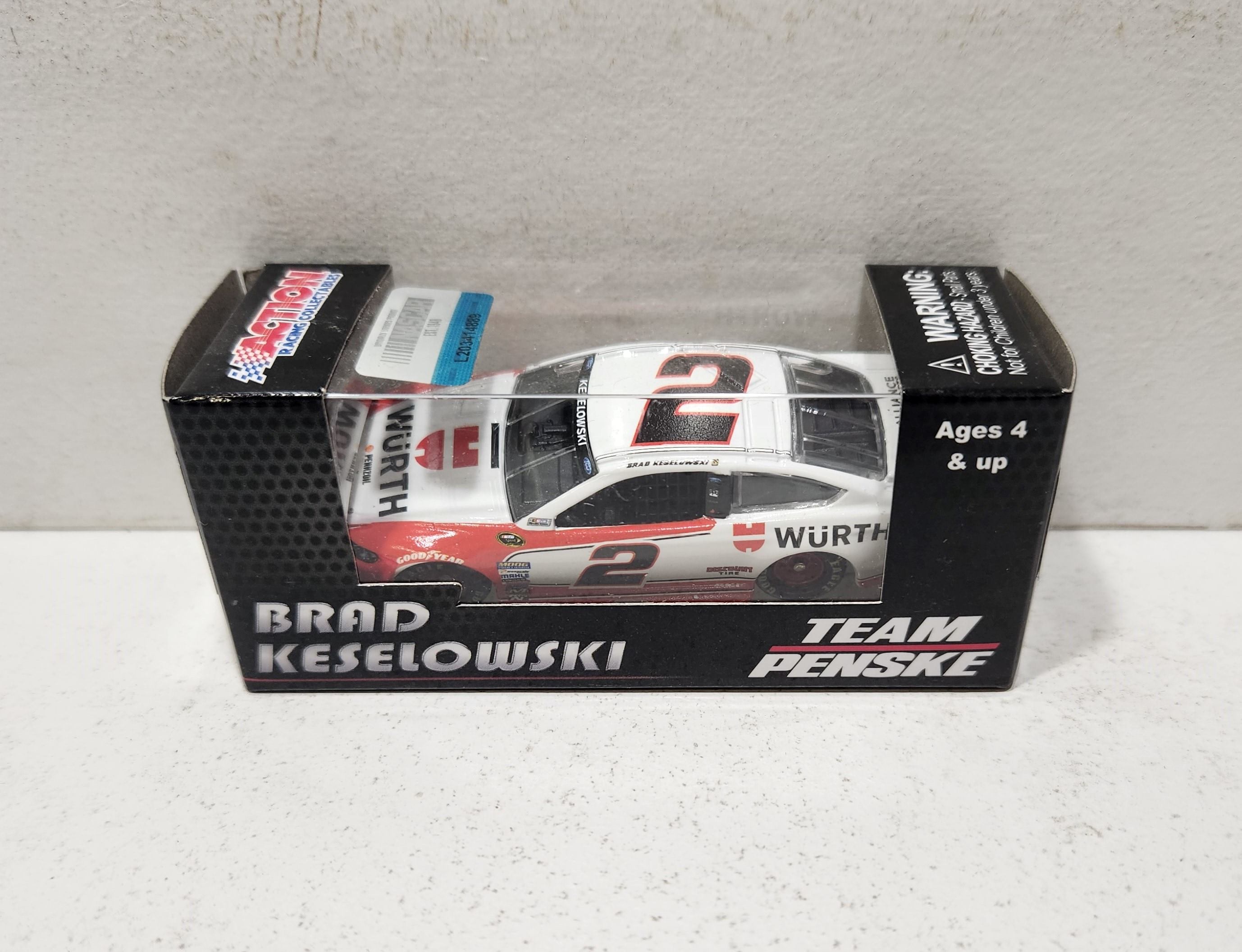 2014 Brad Keselowski 1/64th Wurth Fusion