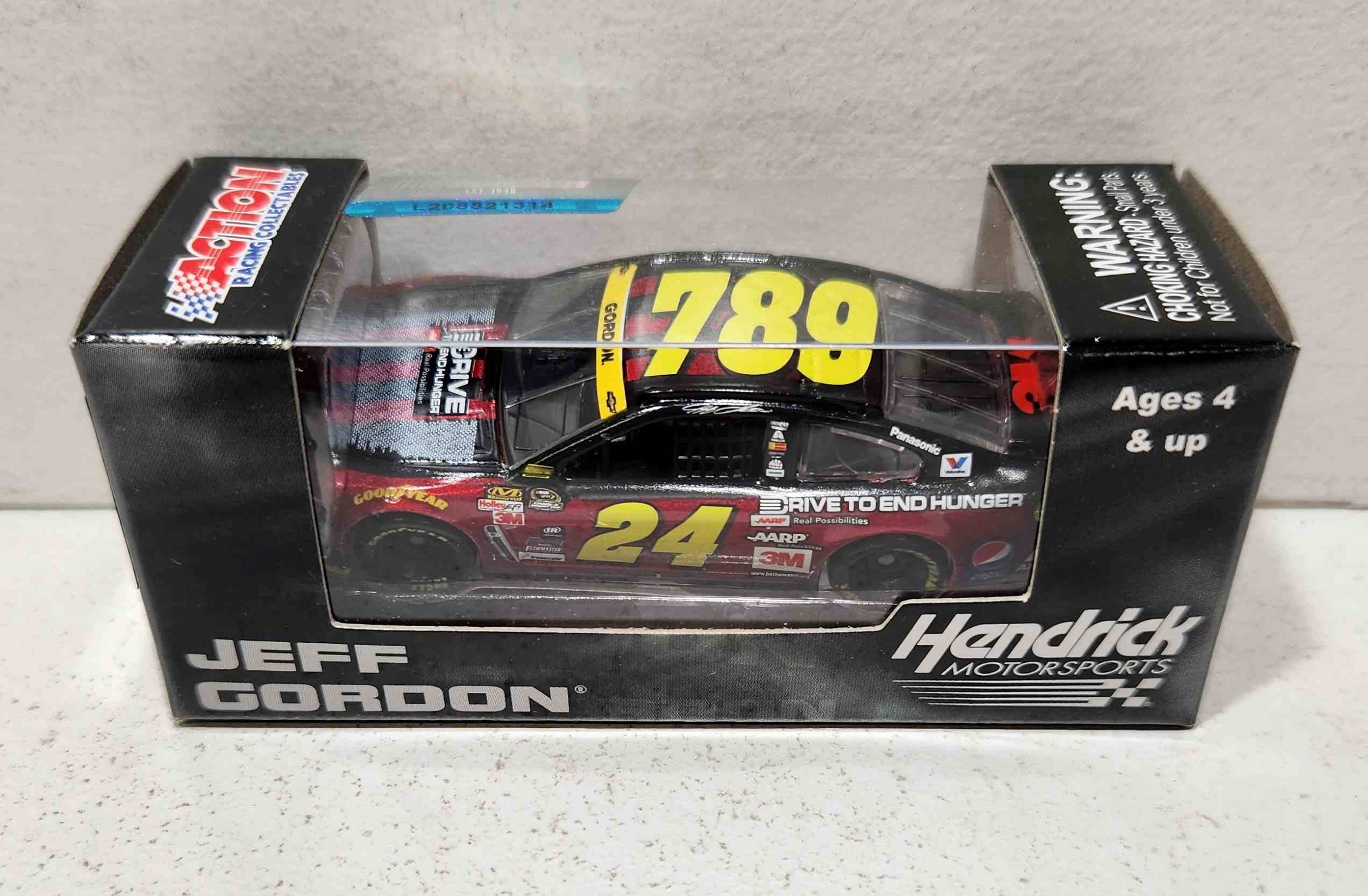 2015 Jeff Gordon 1/64th AARP/DTEH "Ride with Jeff/Ironman" Pitstop Series Chevrolet SS