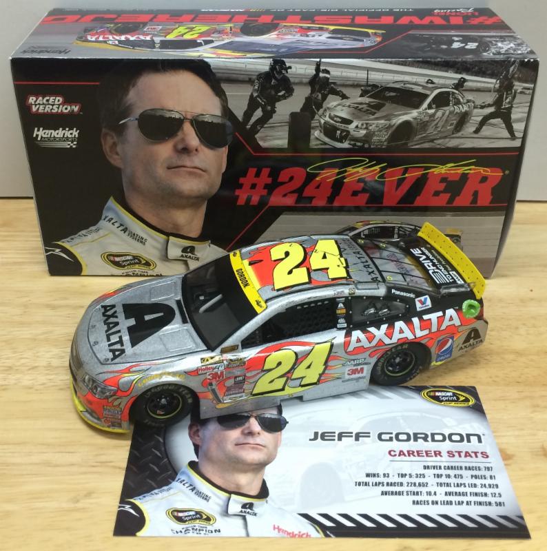 2015 Jeff Gordon 1/24th Axalta "Homestead" Raced Version Chevrolet SS