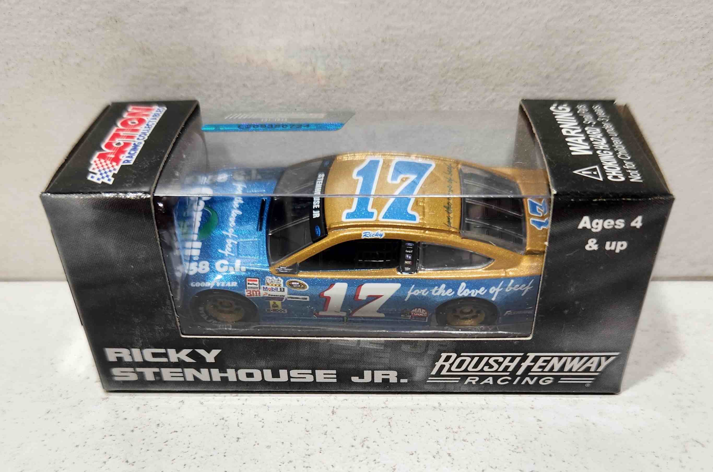 2015 Ricky Stenhouse Jr 1/64th Cargill Beef Darlington Throwback Pitstop Series Fusion