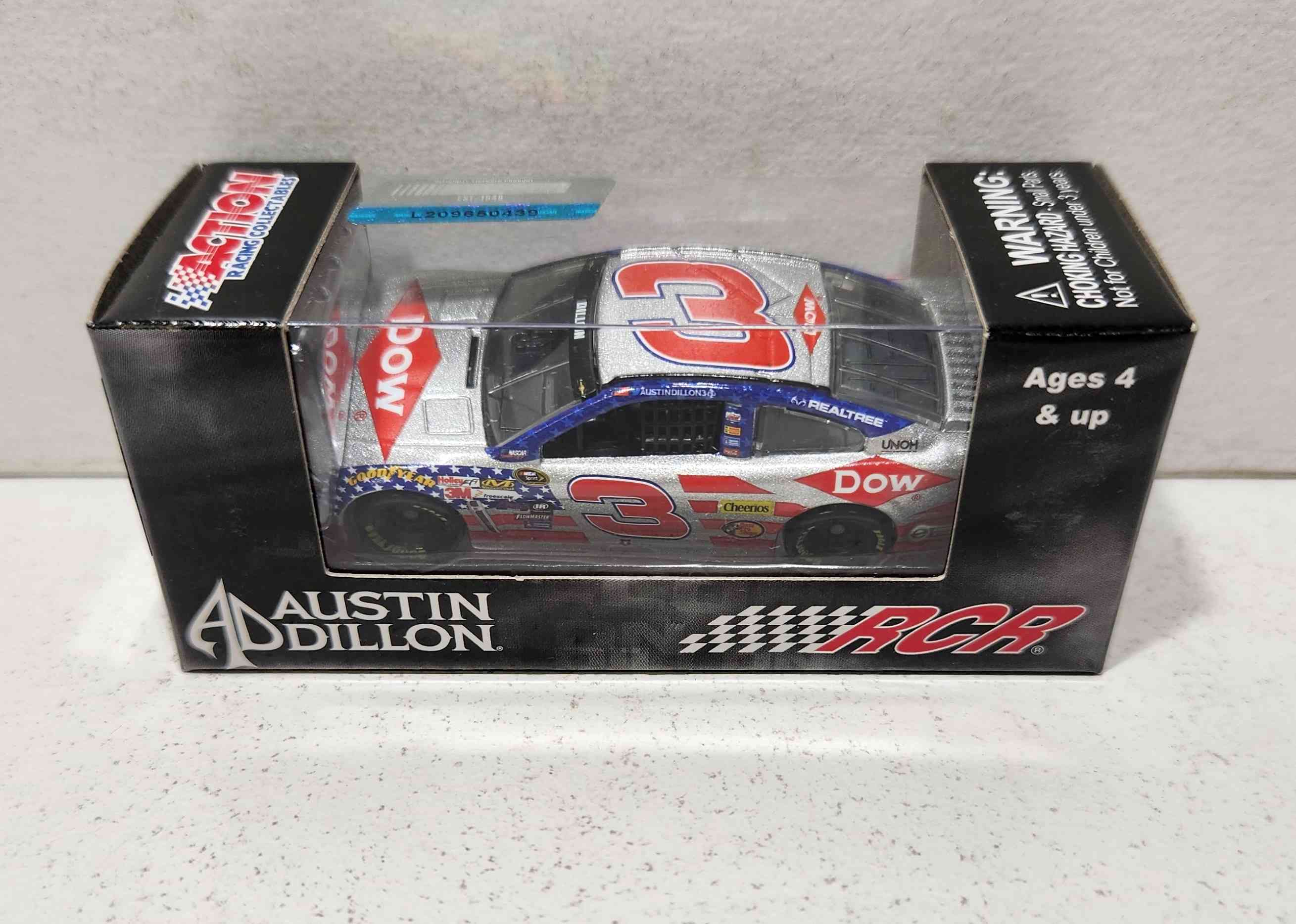 2015 Auston Dillon 1/64th DOW "Salute To Verterans" Pitstop Series Chevrolet SS