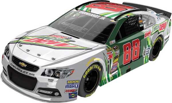 2015 Dale Earnhardt Jr 1/24th Diet Mountain Dew Chevrolet SS