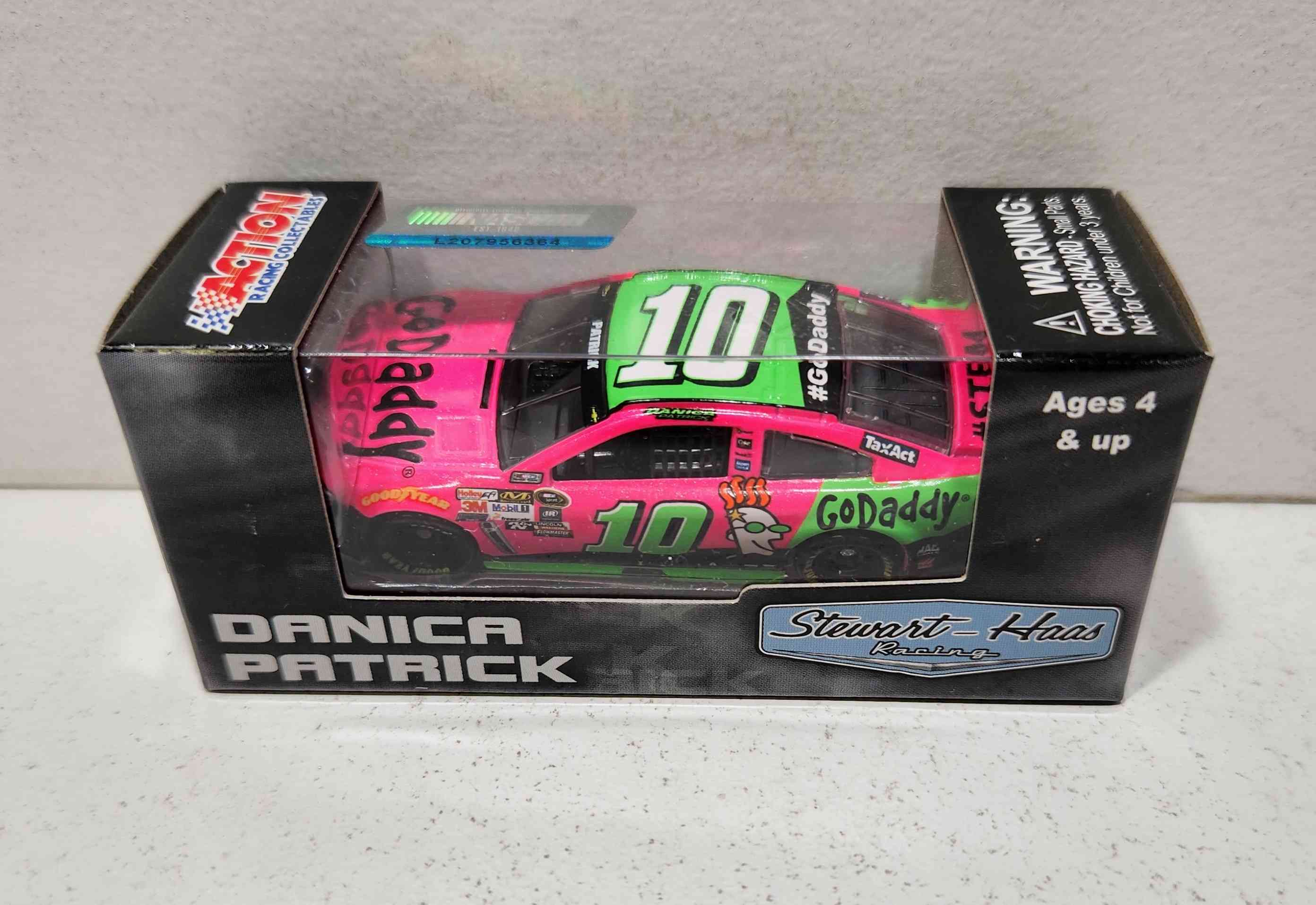 2015 Danica Patrick 1/64th GoDaddy.com "Pink" Pitstop Series Chevrolet SS