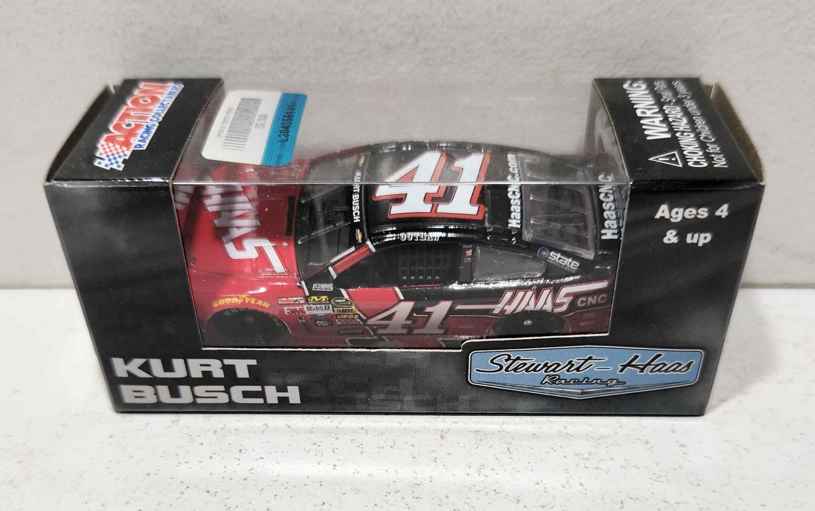 2015 Kurt Busch 1/64th HAAS Pitstop Series Chevrolet SS