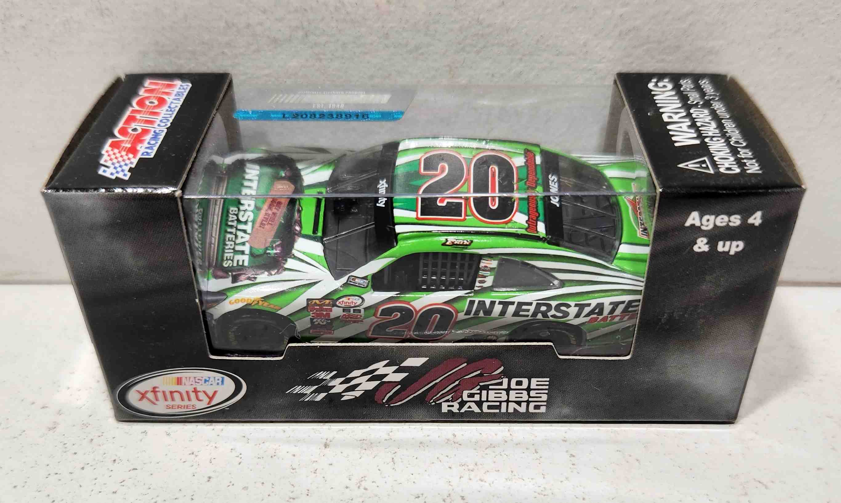 2015 Erik Jones 1/64th Interstate Batteries "Xfinity Series" Pitstop Series Camry