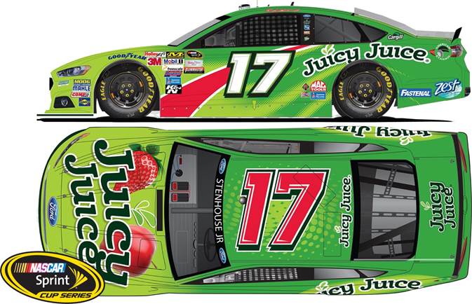 2015 Ricky Stenhouse Jr 1/64th Juicy Juice  Pitstop Series Fusion