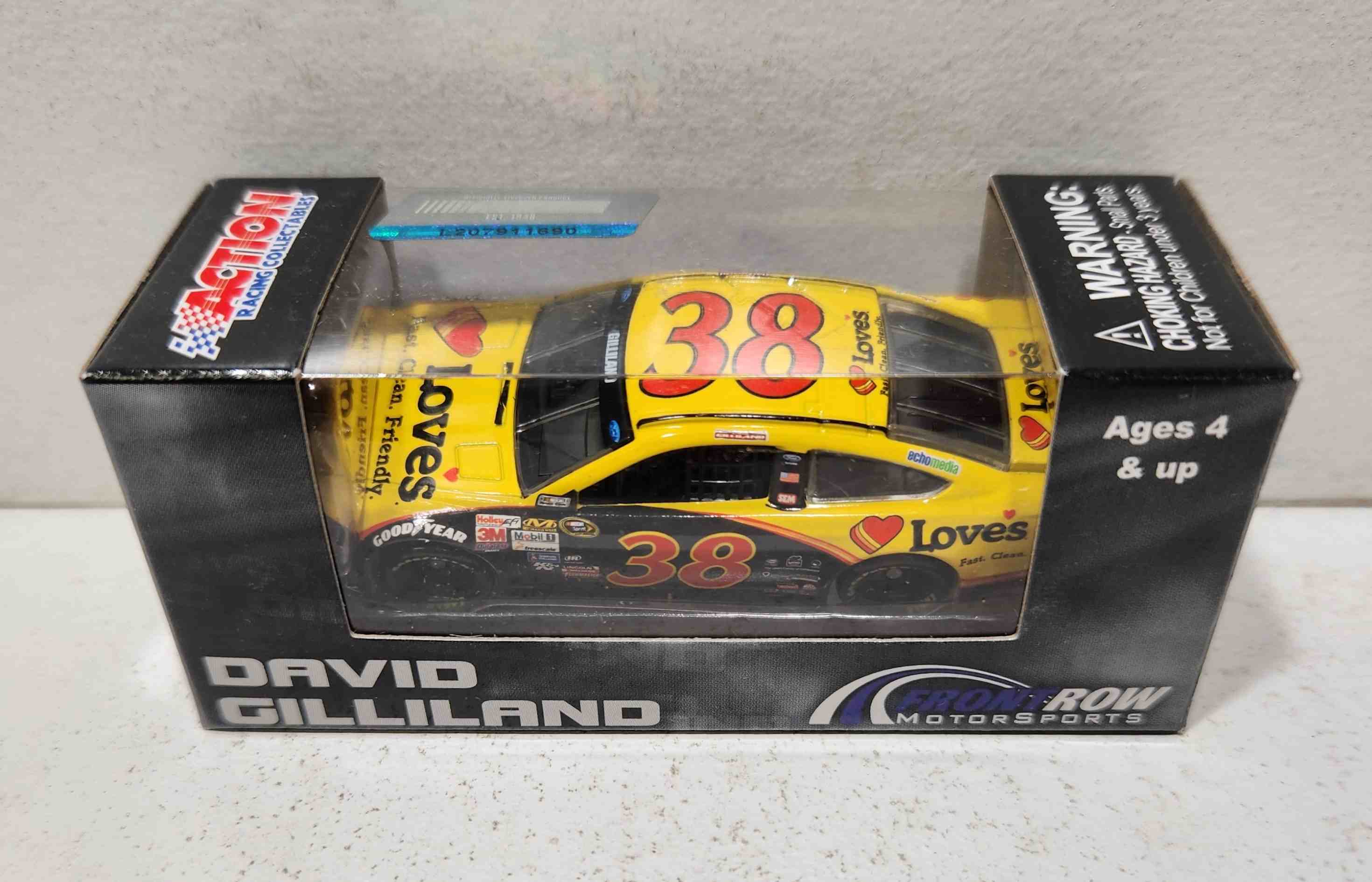 2015 David Gilliland 1/64th Love's Travel Stop Pitstop Series Fusion