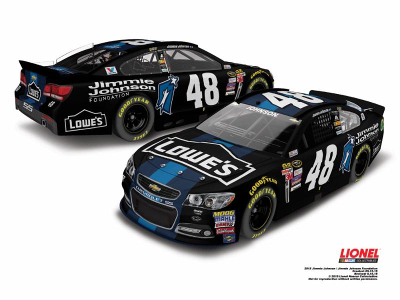 2015 Jimmie Johnson 1/24th Lowe's "Foundation" car