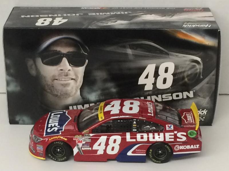 2015 Jimmie Johnson 1/24th Lowe's "Red Vest" car