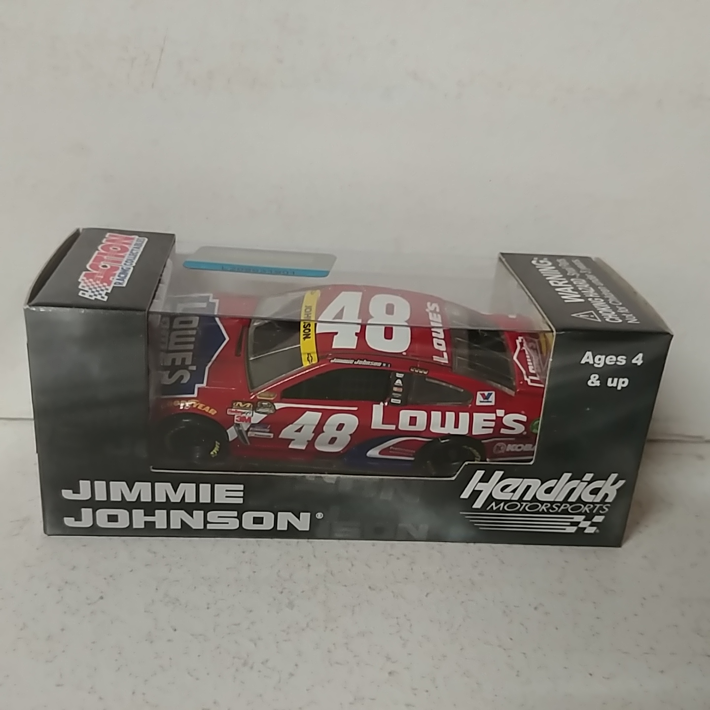 2015 Jimmie Johnson 1/64th Lowe's "Red Vest" "Chase For The Sprint Cup" Pitstop Series Chevrolet SS