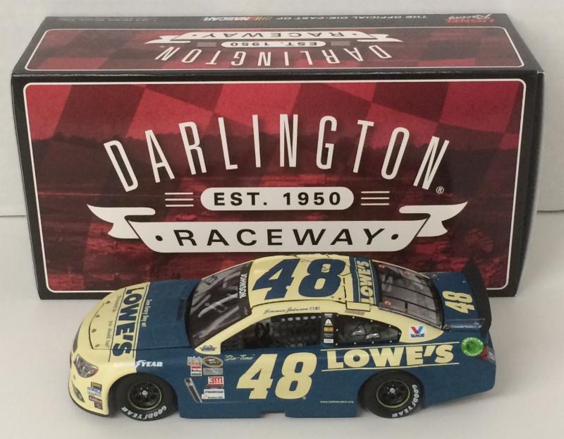 2015 Jimmie Johnson 1/24th Lowe"s "Throwback" car