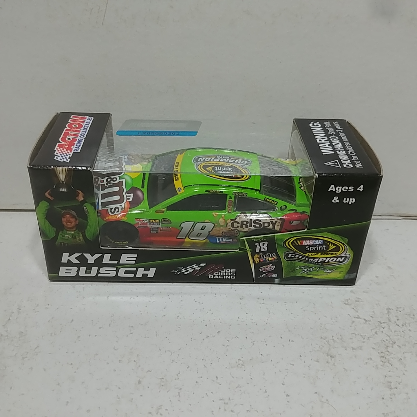 2015 Kyle Busch 1/64th M&M's "Sprint Cup Champion" Pitstop Series Camry