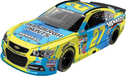 2015 Paul Menard 1/24th Menards/Pittsburgh Paints car