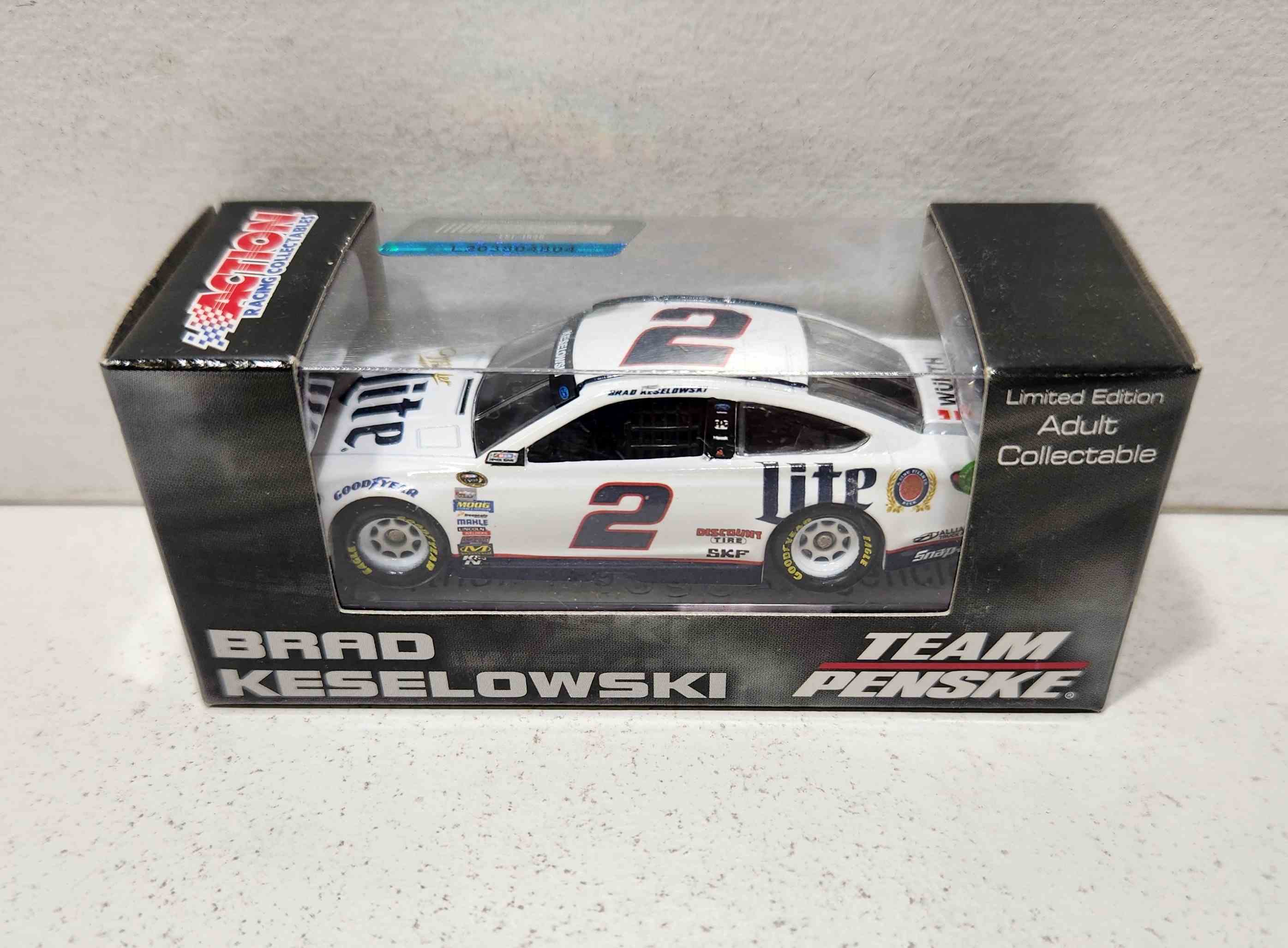 2015 Brad Keselowski 1/64th Miller Lite Pitstop Series Fusion