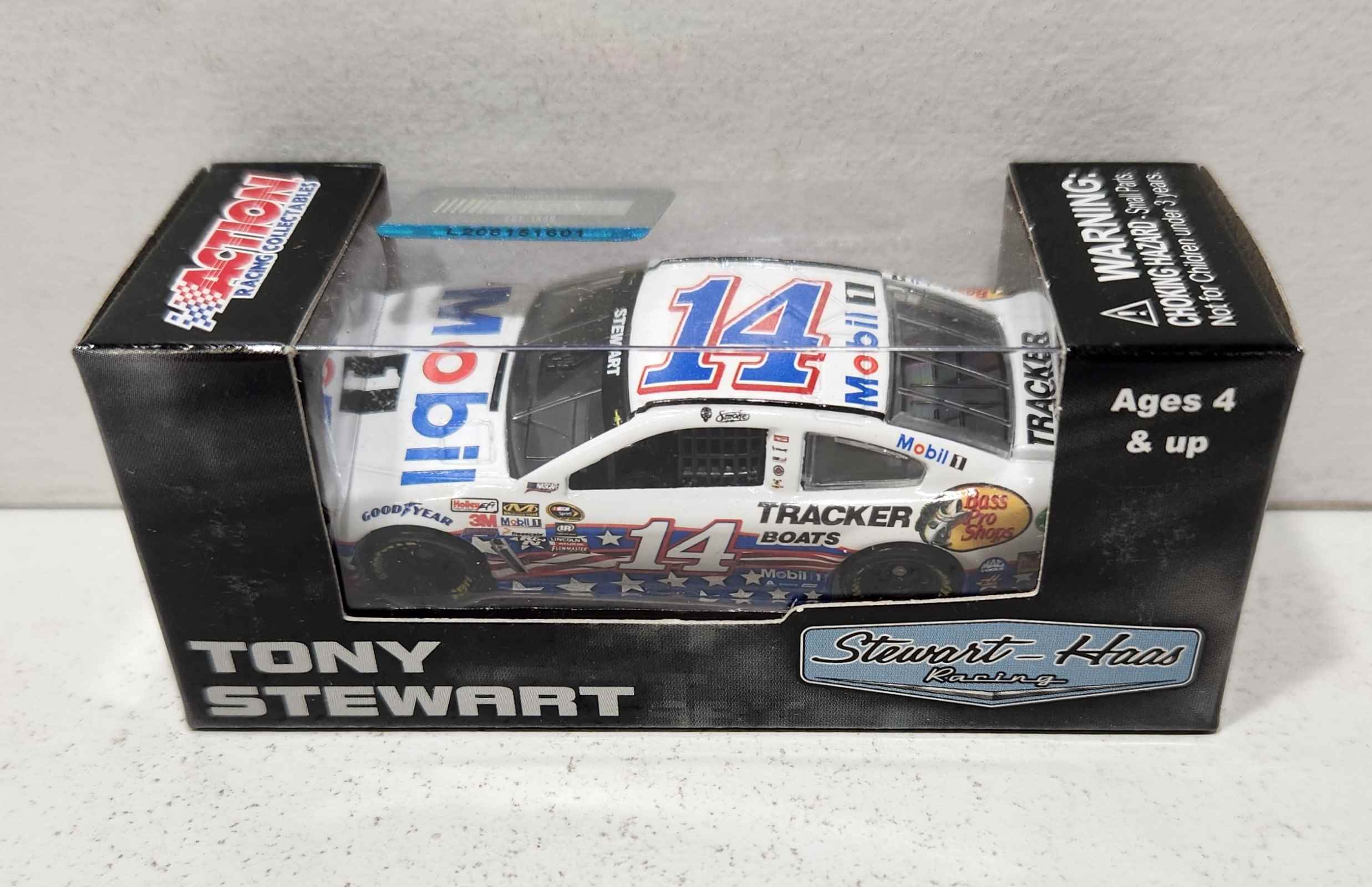 2015 Tony Stewart 1/64th Mobil1 "American Salute" Pitstop Series Chevrolet SS