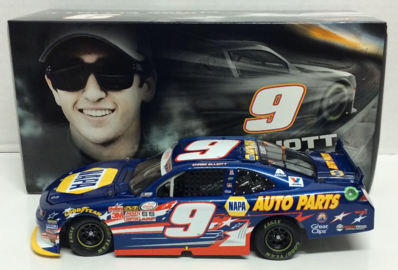 2015 Chase Elliott 1/24th NAPA "American Salute" "Xfinity Series" car