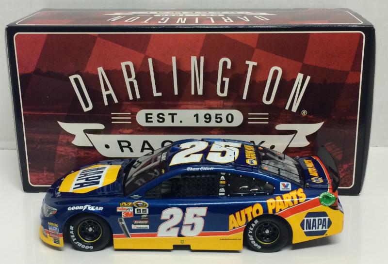 2015 Chase Elliott 1/24th NAPA "Million Dollar Bill Darlington Throwback" car 