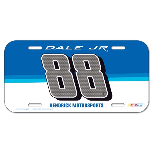 2015 Dale Earnhardt Jr Nationwide Insurance "Big 88" plastic license plate