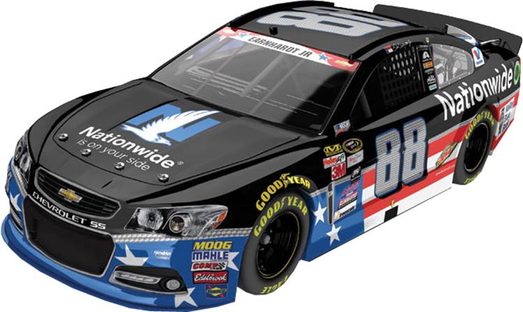 2015 Dale Earnhardt Jr 1/24th Nationwide Insurance "American Salute" Chevrolet SS