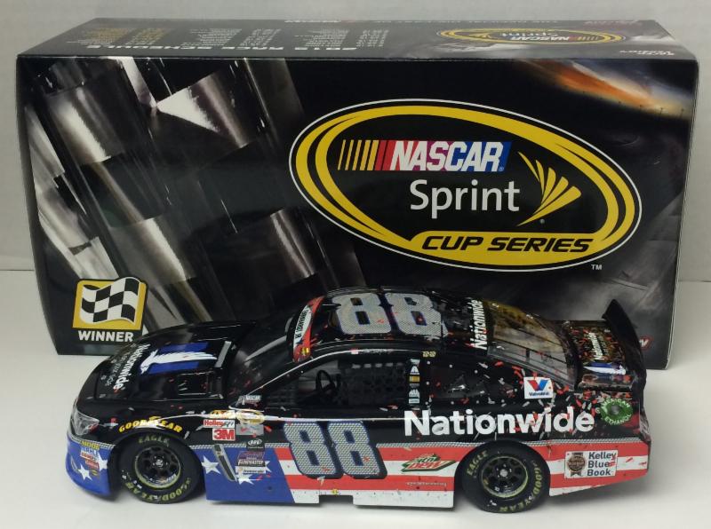 2015 Dale Earnhardt Jr 1/24th Nationwide Insurance "American Salute""Daytona Coke Zero 400 Win" Chevrolet SS